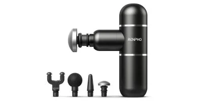 comprar en oferta mini pistola de masaje rempho