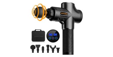 comprar en oferta pistola de masaje hoposo
